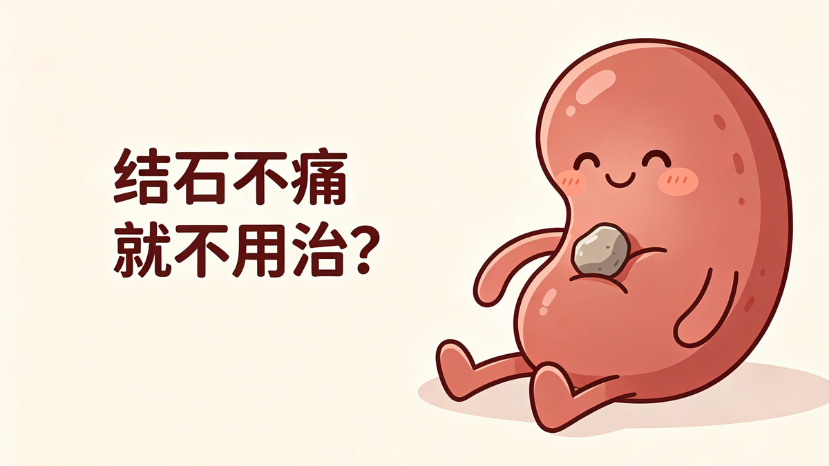 结石不痛就不用治？解析无症状泌尿系结石的危害与科学诊疗方法