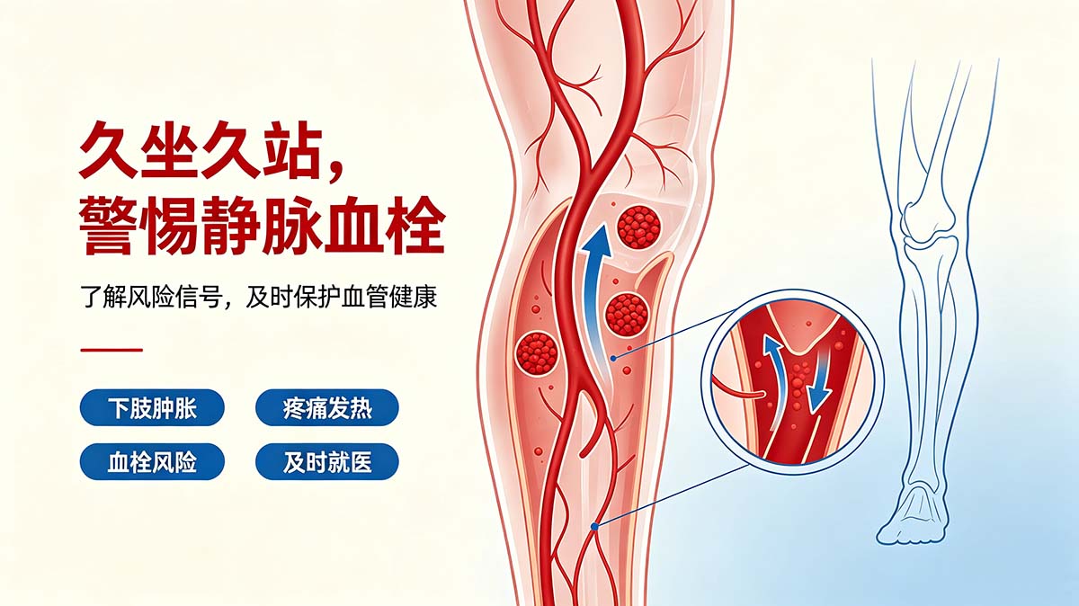 暑期出行如何防静脉血栓？久坐高温分步预防指南